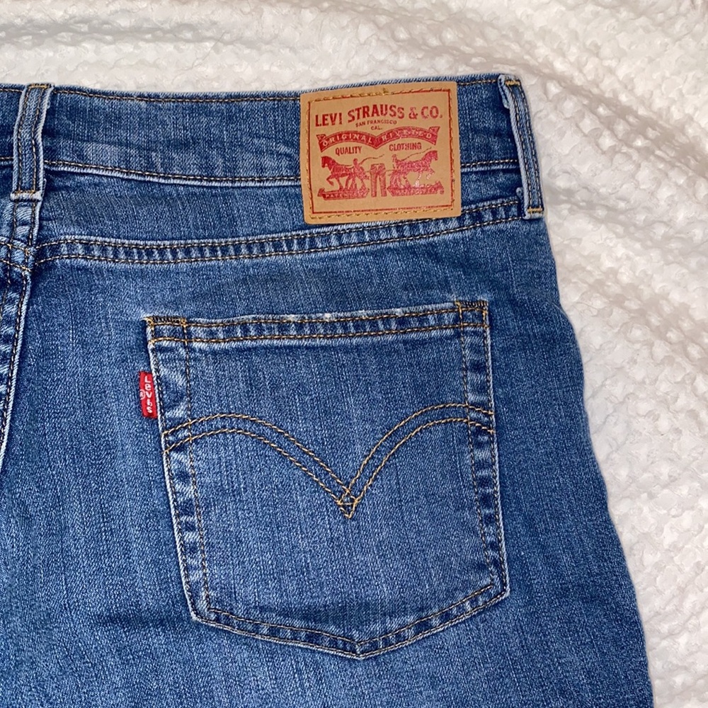Levi’s Distressed Shorts